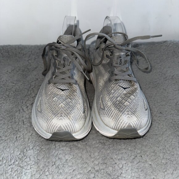 Size 7D Men’s Hoka One Clifton 9 Low‎ Harbor Mist Black 1127895-HMBC main image 9